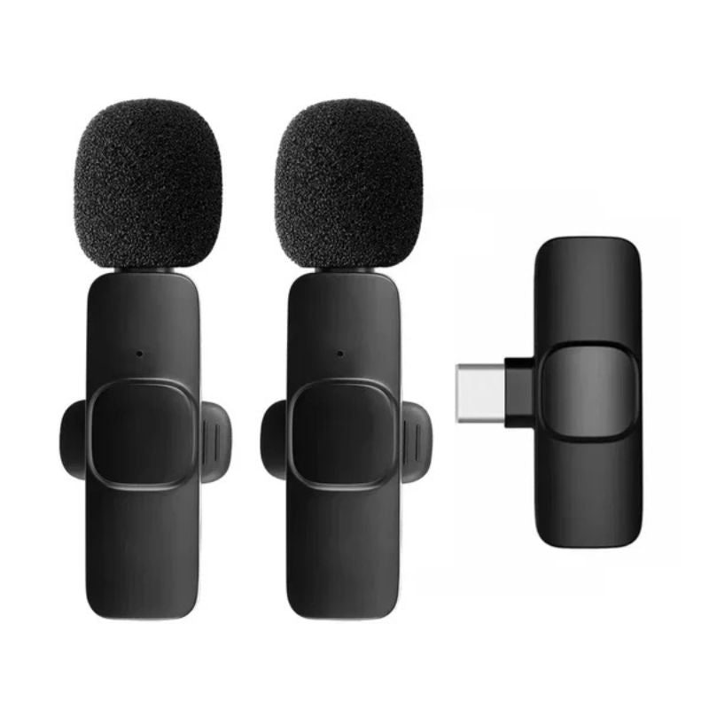 Wireless Lavalier Mic for iPhone & Android