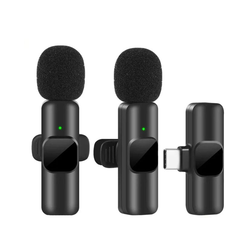 Wireless Lavalier Mic for iPhone & Android
