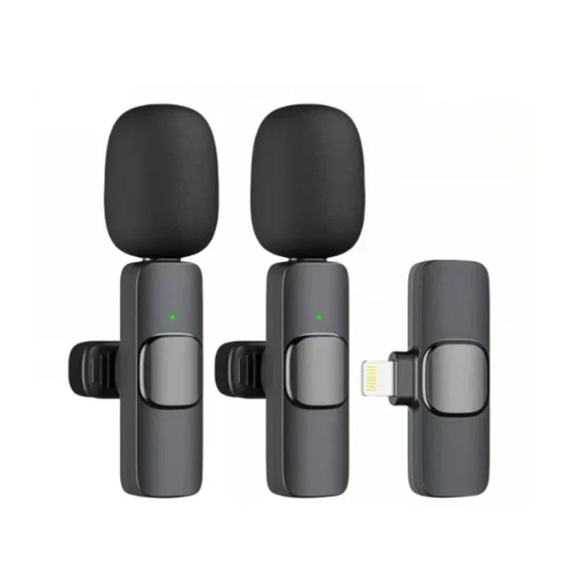 Wireless Lavalier Mic for iPhone & Android