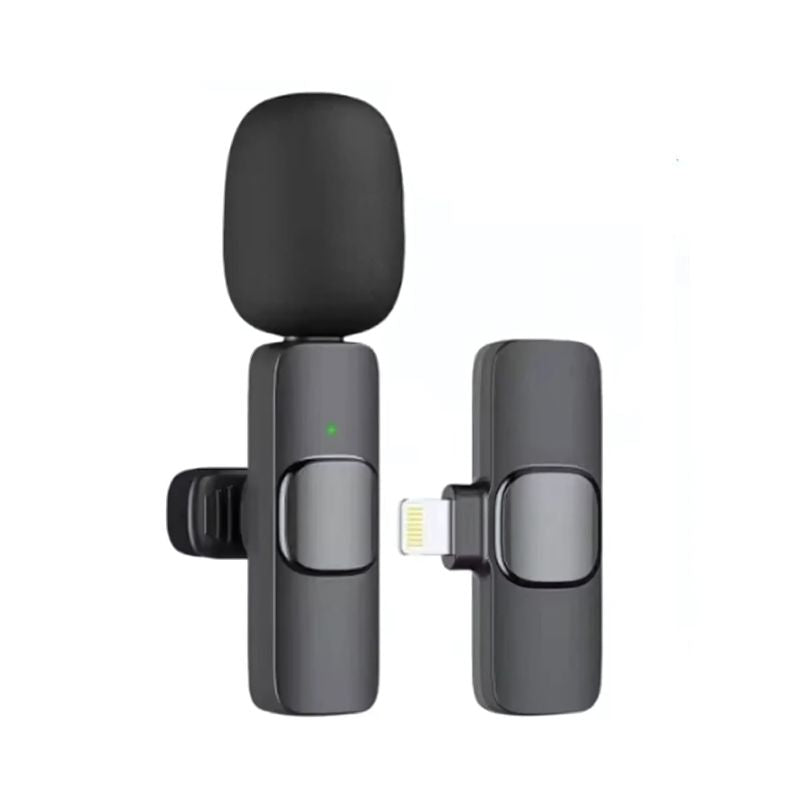 Wireless Lavalier Mic for iPhone & Android