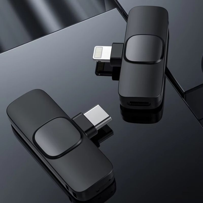Wireless Lavalier Mic for iPhone & Android