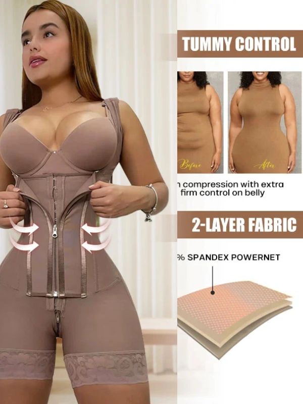 Women's Shapewear Bodysuit - Double Tummy Control