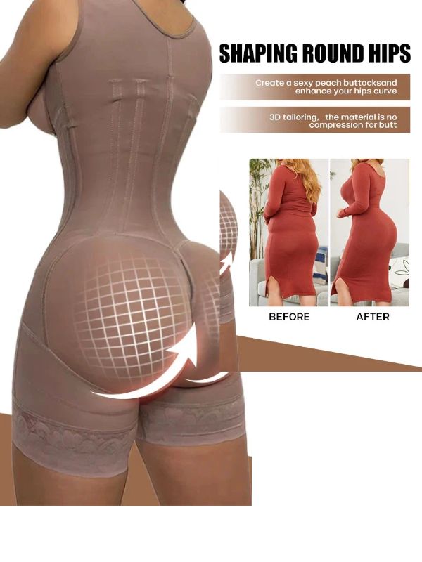 Women's Shapewear Bodysuit - Double Tummy Control
