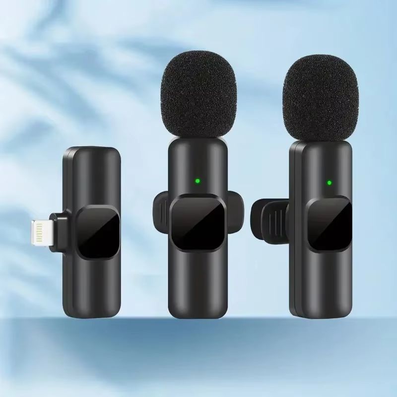 Wireless Lavalier Mic for iPhone & Android