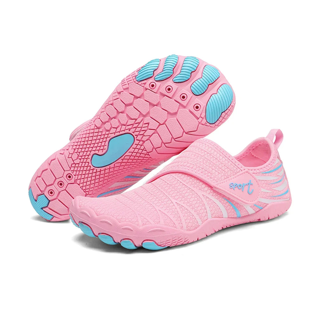 Unisex Upstream Five-Finger Aqua Shoes – Conquer Water, Rock, and Sand