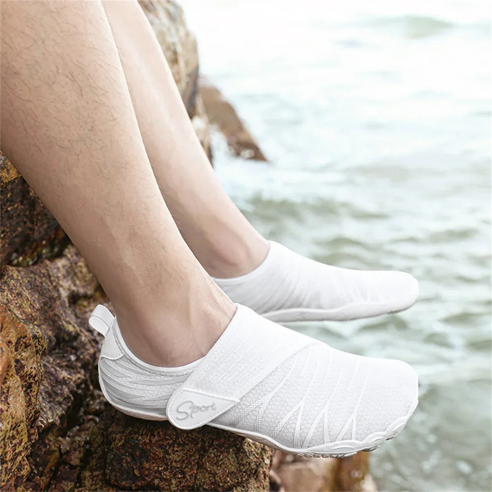 Unisex Upstream Five-Finger Aqua Shoes – Conquer Water, Rock, and Sand