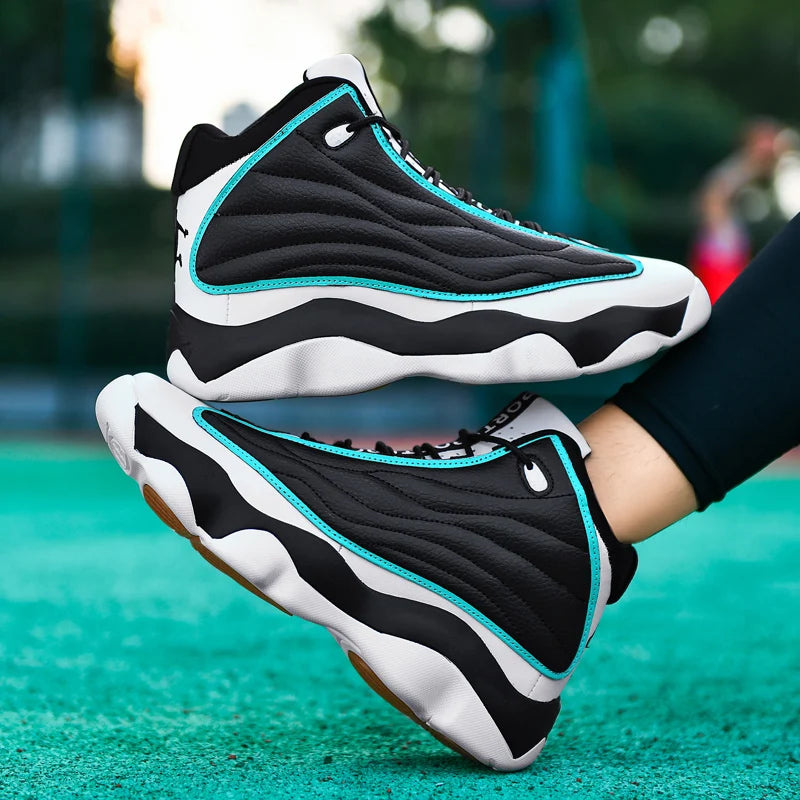 Men's High-Top Basketball Sneakers – Street-Ready Power & Court Grip