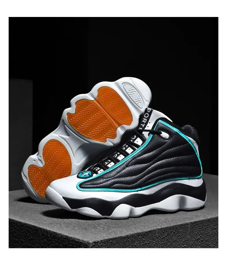 Men's High-Top Basketball Sneakers – Street-Ready Power & Court Grip
