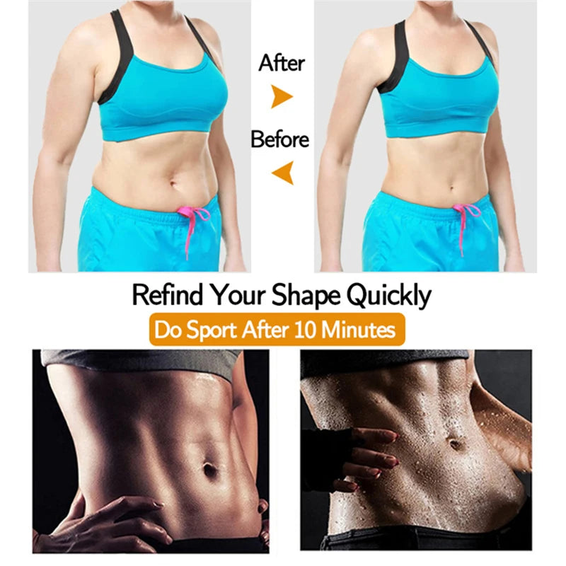 Women’s Sauna Waist Trainer Shorts – Sweat & Sculpt in Comfort