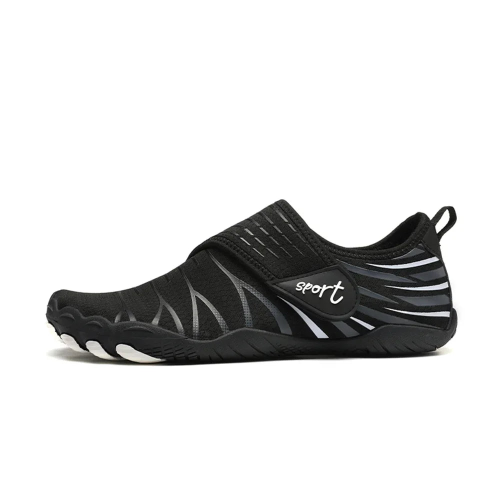 Unisex Upstream Five-Finger Aqua Shoes – Conquer Water, Rock, and Sand