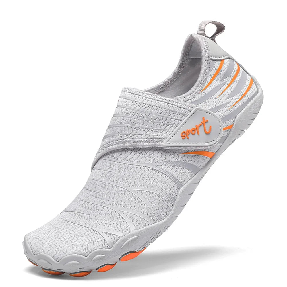 Unisex Upstream Five-Finger Aqua Shoes – Conquer Water, Rock, and Sand