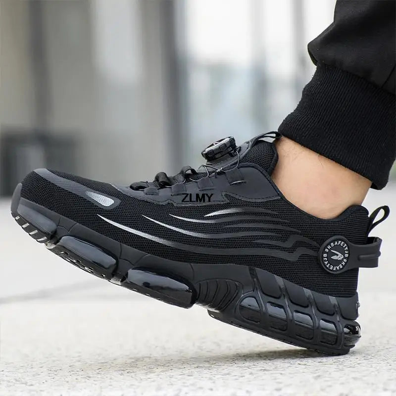 Steel Toe Work Sneakers – Puncture-Resistant, Lightweight Safety Shoes