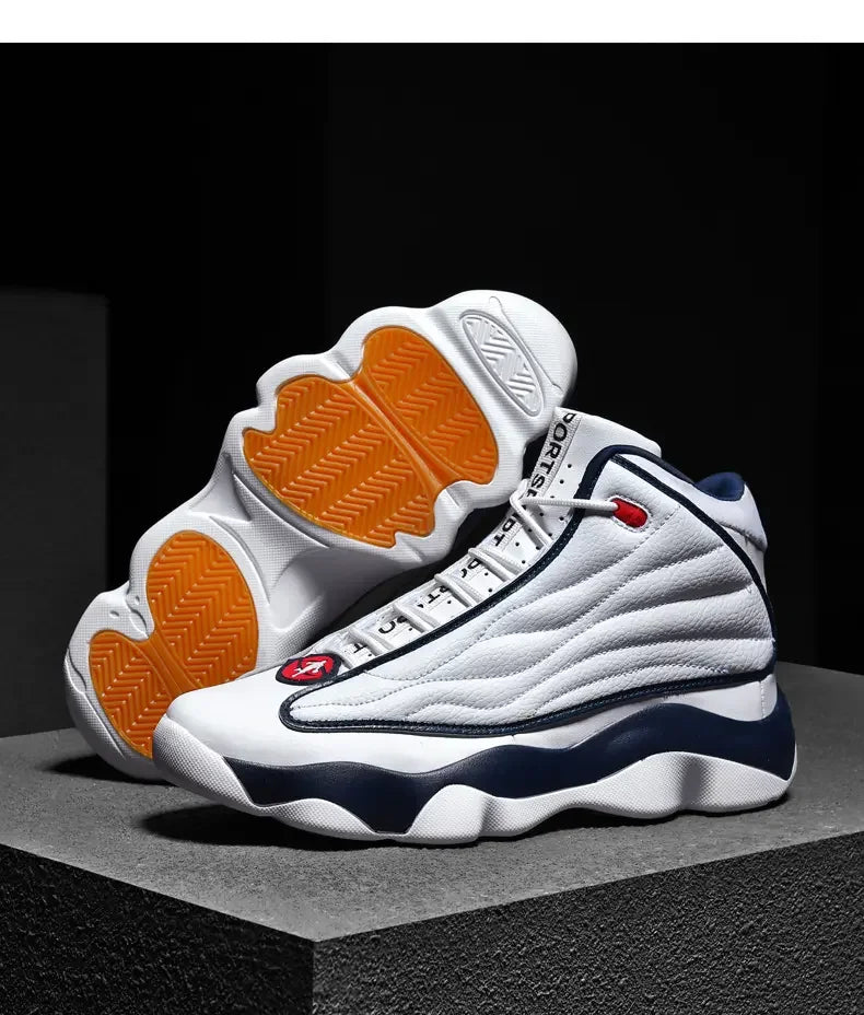 Men's High-Top Basketball Sneakers – Street-Ready Power & Court Grip