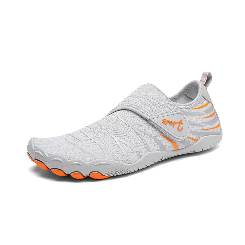 Unisex Upstream Five-Finger Aqua Shoes – Conquer Water, Rock, and Sand