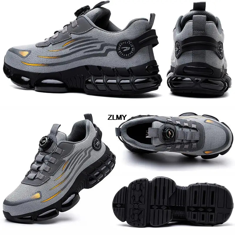 Steel Toe Work Sneakers – Puncture-Resistant, Lightweight Safety Shoes