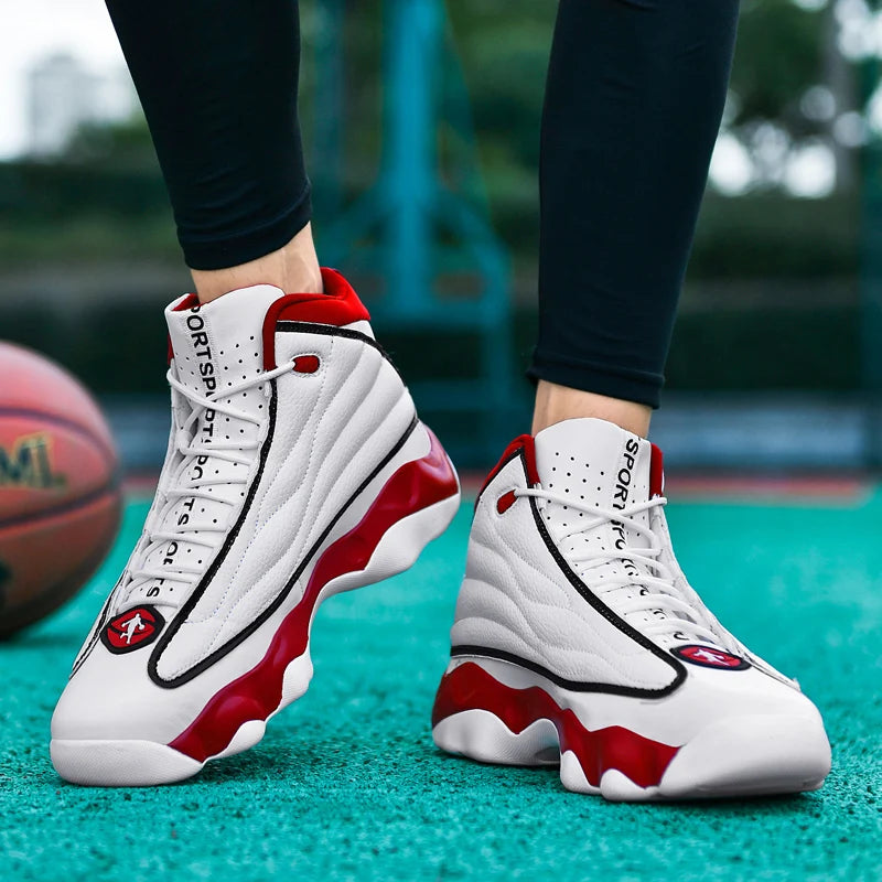 Men's High-Top Basketball Sneakers – Street-Ready Power & Court Grip