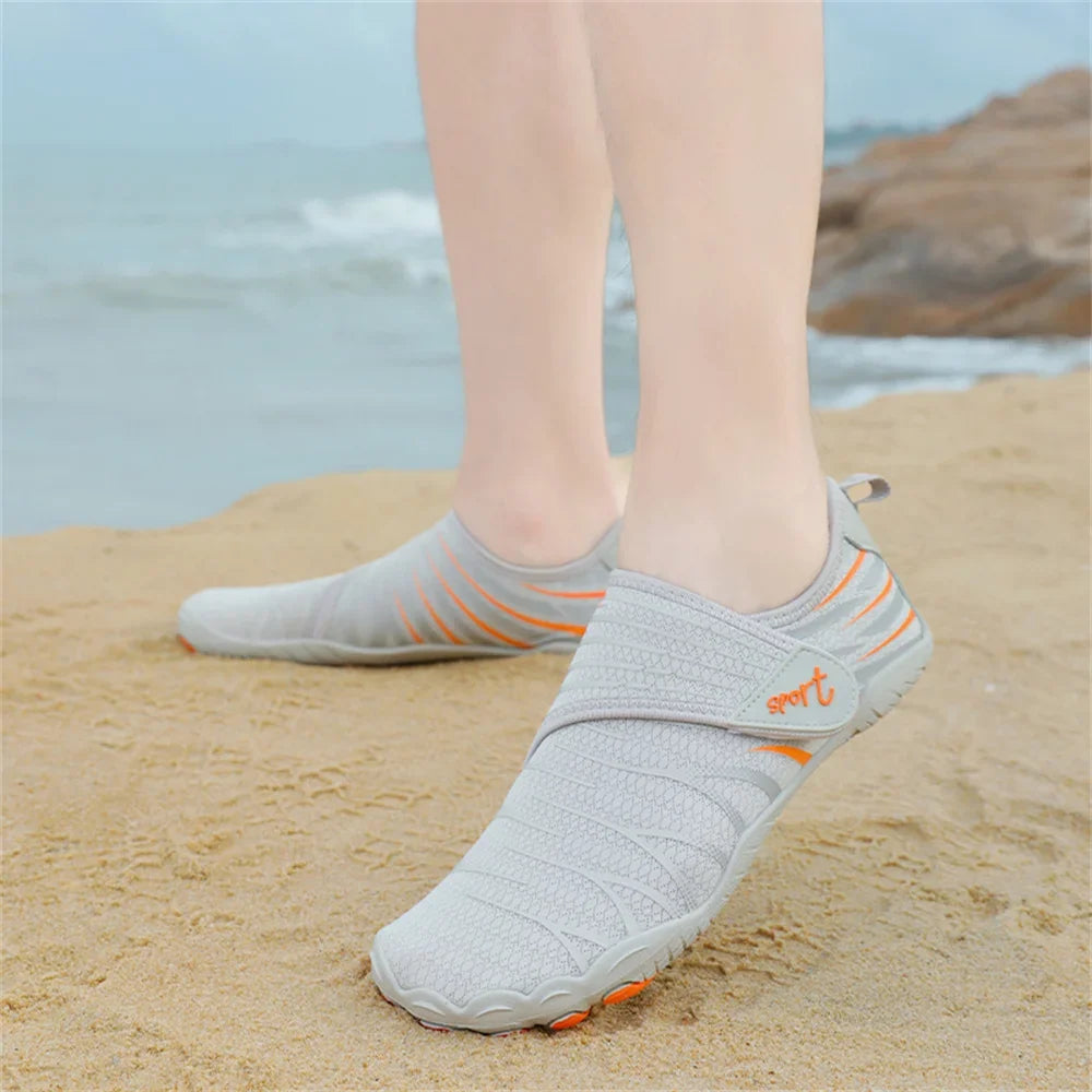 Unisex Upstream Five-Finger Aqua Shoes – Conquer Water, Rock, and Sand