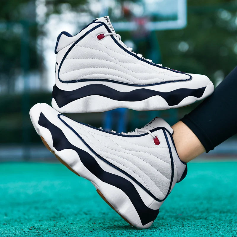 Men's High-Top Basketball Sneakers – Street-Ready Power & Court Grip