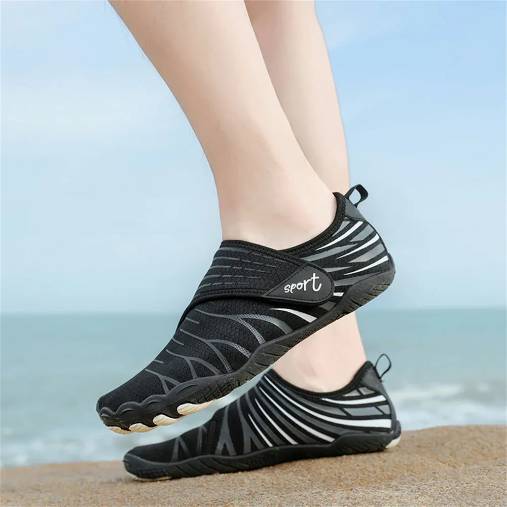 Unisex Upstream Five-Finger Aqua Shoes – Conquer Water, Rock, and Sand