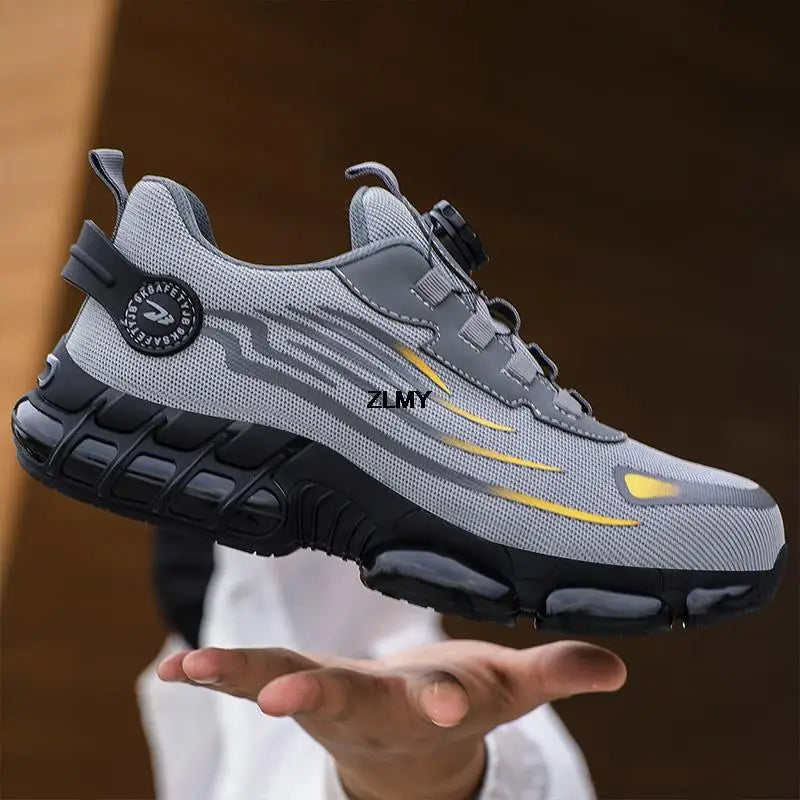 Steel Toe Work Sneakers – Puncture-Resistant, Lightweight Safety Shoes