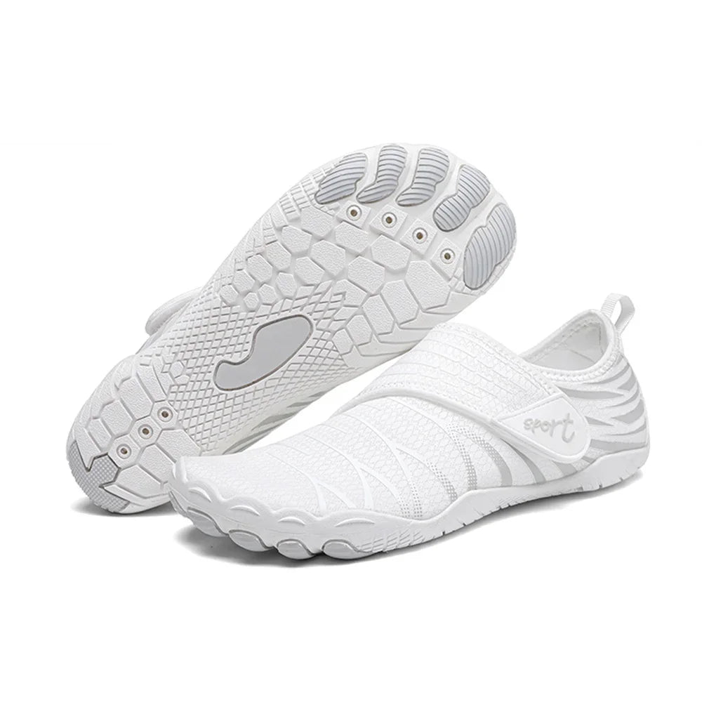 Unisex Upstream Five-Finger Aqua Shoes – Conquer Water, Rock, and Sand
