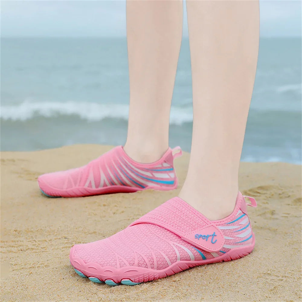 Unisex Upstream Five-Finger Aqua Shoes – Conquer Water, Rock, and Sand