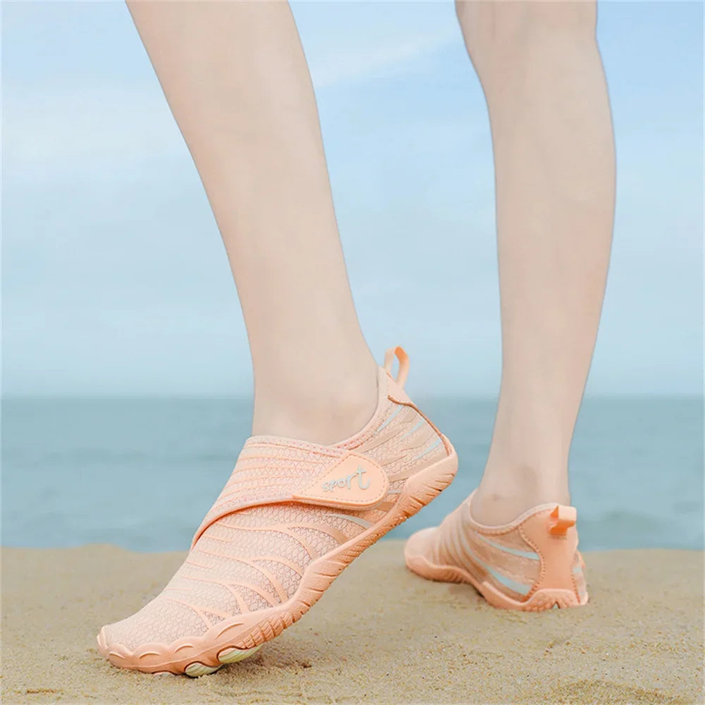 Unisex Upstream Five-Finger Aqua Shoes – Conquer Water, Rock, and Sand
