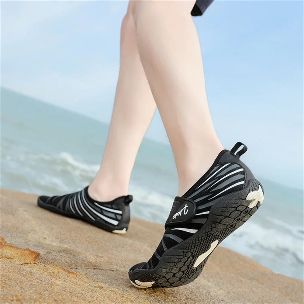 Unisex Upstream Five-Finger Aqua Shoes – Conquer Water, Rock, and Sand