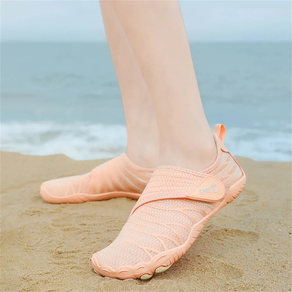 Unisex Upstream Five-Finger Aqua Shoes – Conquer Water, Rock, and Sand