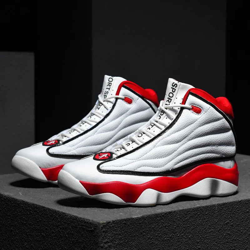 Men's High-Top Basketball Sneakers – Street-Ready Power & Court Grip