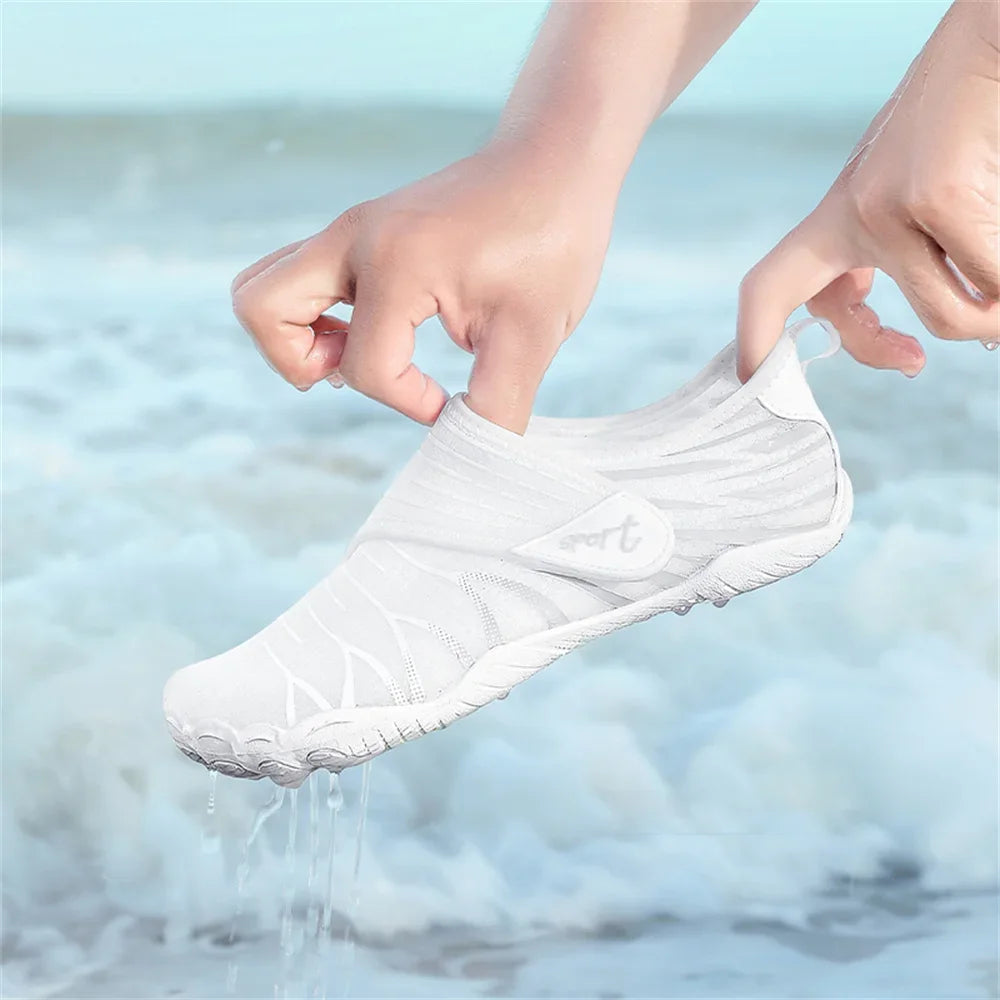 Unisex Upstream Five-Finger Aqua Shoes – Conquer Water, Rock, and Sand
