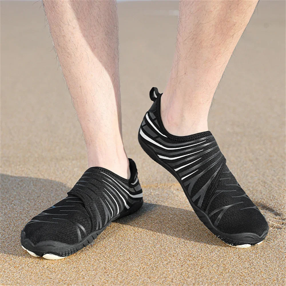 Unisex Upstream Five-Finger Aqua Shoes – Conquer Water, Rock, and Sand