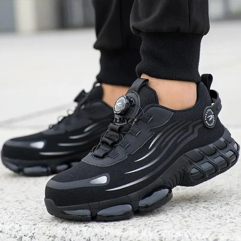 Steel Toe Work Sneakers – Puncture-Resistant, Lightweight Safety Shoes