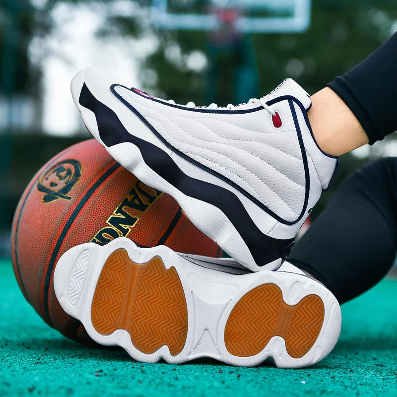 Men's High-Top Basketball Sneakers – Street-Ready Power & Court Grip