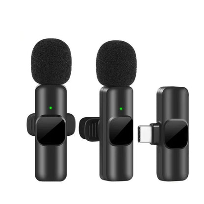 Wireless Lavalier Mic for iPhone & Android