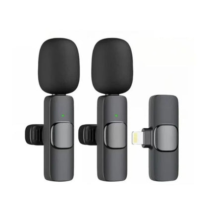Wireless Lavalier Mic for iPhone & Android