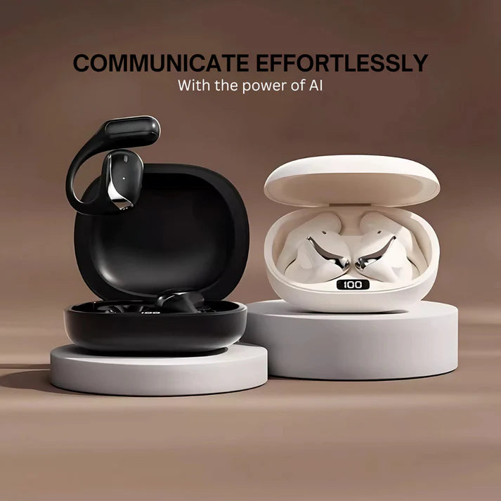 3-in-1 AI Translator Earbuds – Real-Time Language Translation & Wireless Audio