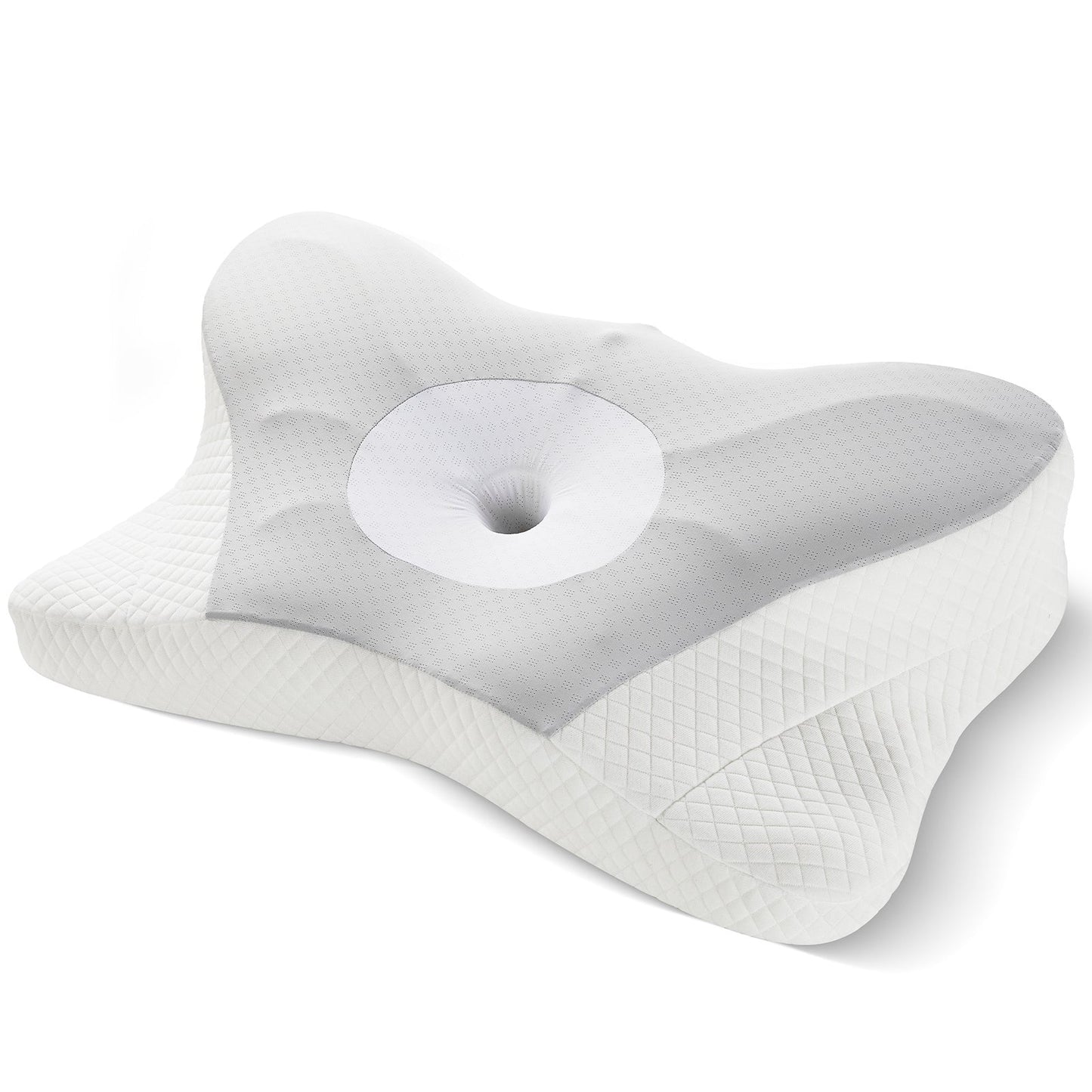 Ergonomic Memory Foam Neck Pillow – Cervical Support for Superior Sleep