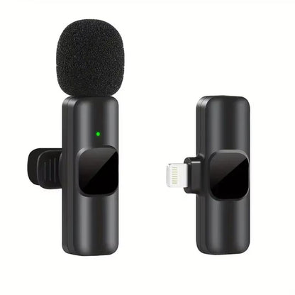 Wireless Lavalier Mic for iPhone & Android