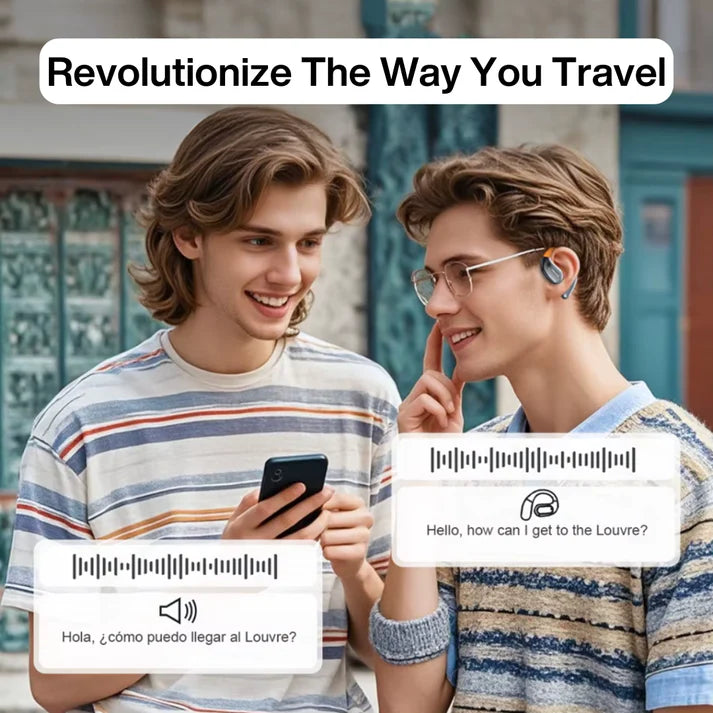 3-in-1 AI Translator Earbuds – Real-Time Language Translation & Wireless Audio