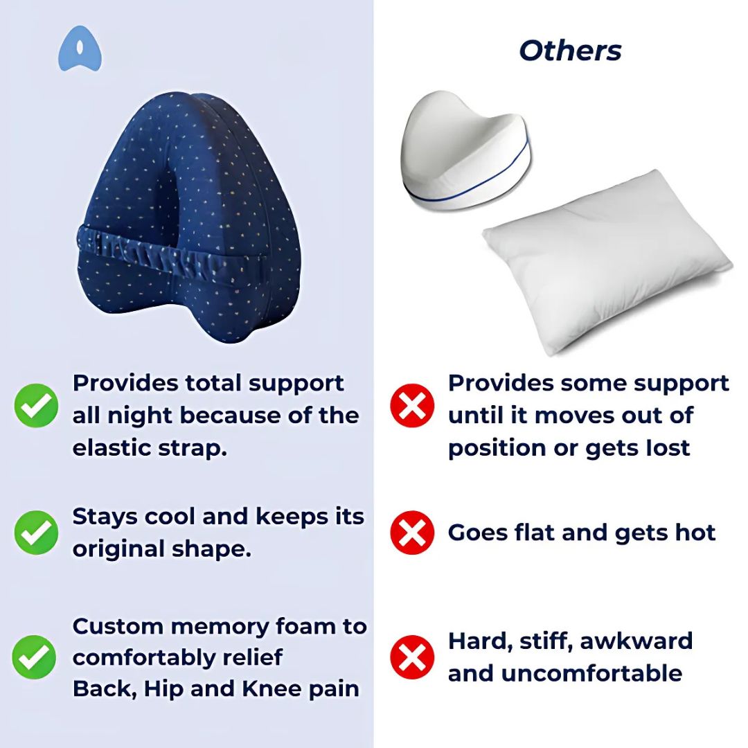 Sciatica leg support pillow