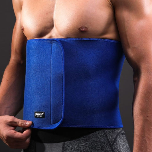 JINGBA SUPPORT Waist Trimmer Sweat Belt – Unisex Slim Fit Core Support
