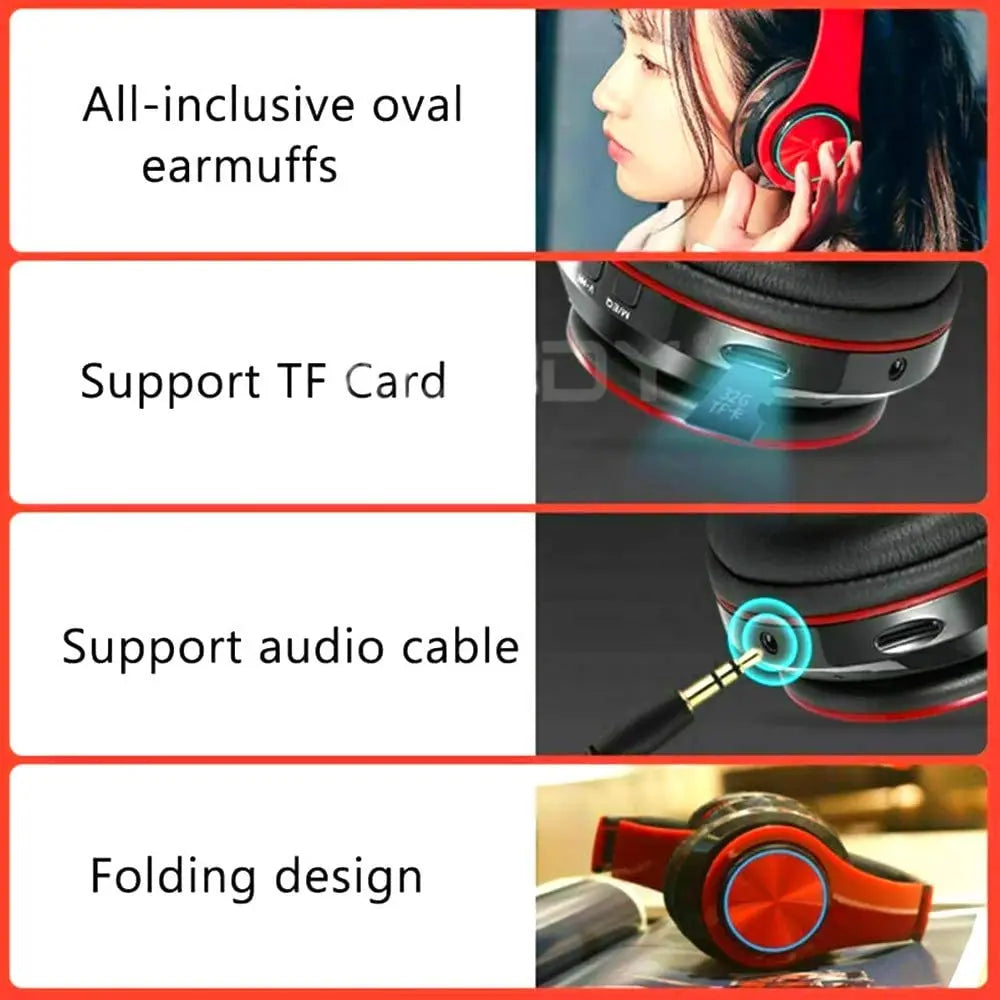 Bluetooth headphones with bass