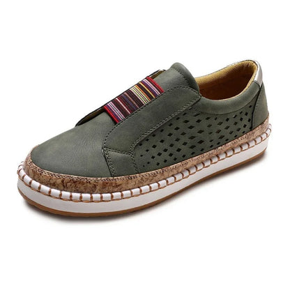 Hollow Out Slip-On Sneakers for Women – Breezy, Bold, and Built for Comfort