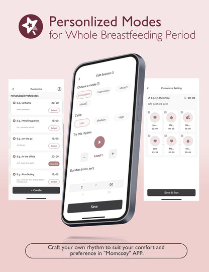 Momcozy M9 Breast Pump – App-Controlled, Quiet, Hands-Free & Comfortable