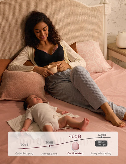 Momcozy M9 Breast Pump – App-Controlled, Quiet, Hands-Free & Comfortable