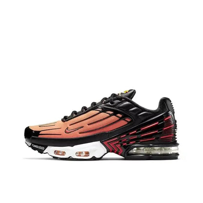 Nike Air Max Plus Tn 3 Sneakers – Cushioned Running Shoes in Bright Black & Fluorescent Green