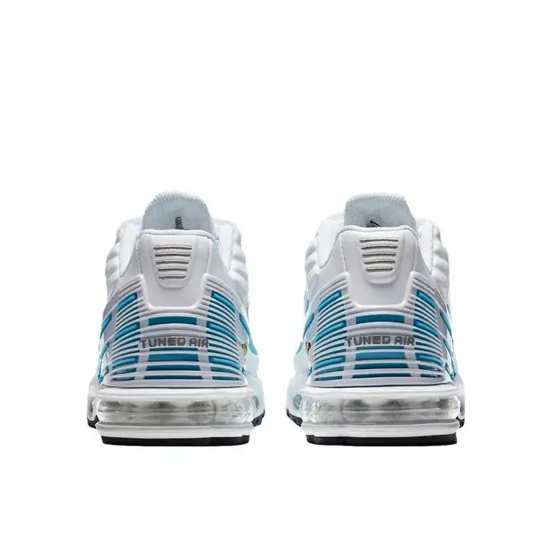 Nike Air Max Plus Tn 3 Sneakers – Cushioned Running Shoes in Bright Black & Fluorescent Green