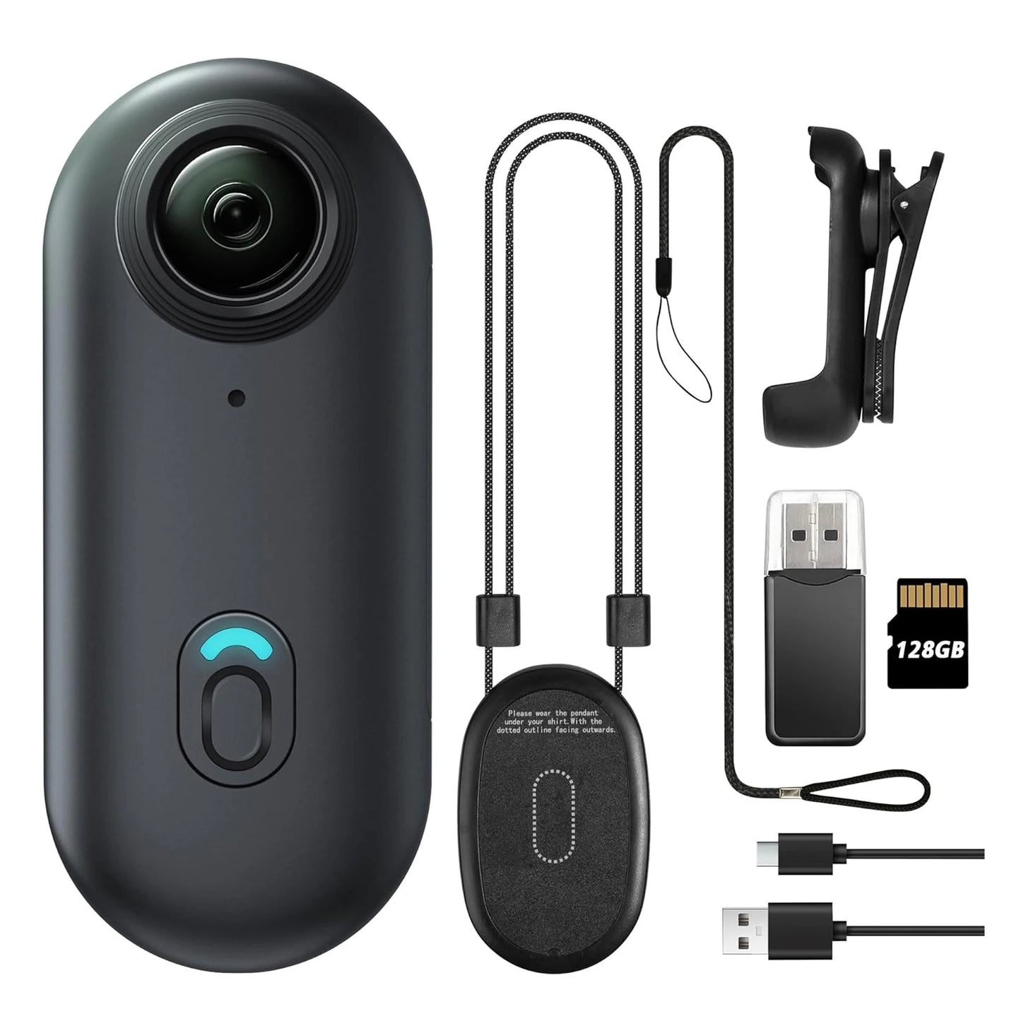 Mini 1080P Body Camera with 128GB – Compact, Smart & Easy to Use