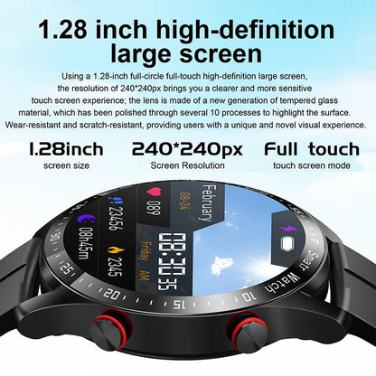 Bluetooth Call Smartwatch - HD Screen, Bluetooth Call & IP68 Waterproof